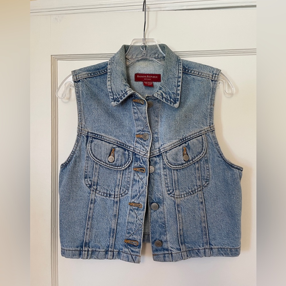 Banana Republic Denim Vest